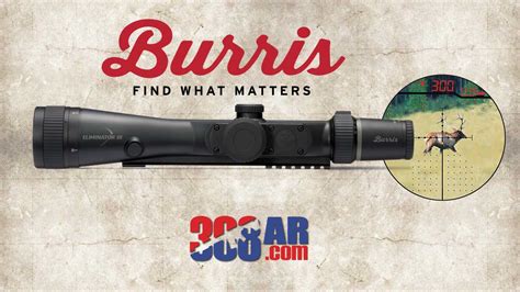 BURRIS ELIMINATOR 3 4-16x50 LASERSCOPE | 308 AR