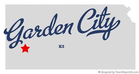 Map of Garden City, KS, Kansas