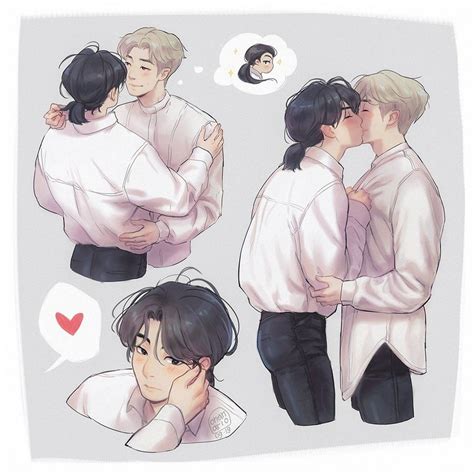 #namkook | Bts fanart, Bts desenho, Imagens bts