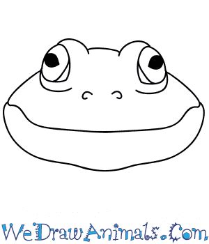 How to Draw a Frog Face