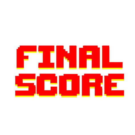 Final Score Sport Sticker by Jake Martella for iOS & Android | GIPHY