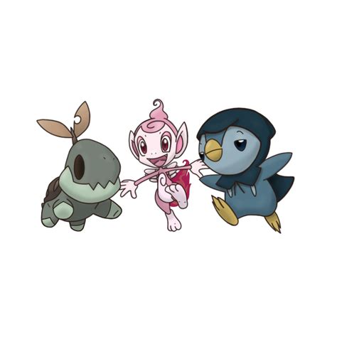 Pokemon starters by indigophonix on DeviantArt