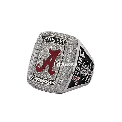 2015 Alabama Crimson Tide SEC Championship Ring – Best Championship ...