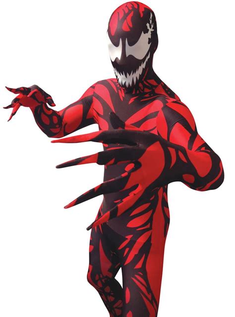 Carnage Morphsuit Costume | Funidelia