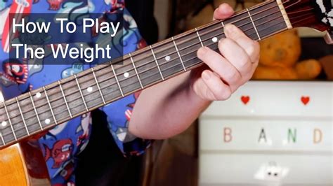 'The Weight' The Band Easy Acoustic Guitar Lesson - YouTube