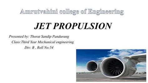 Jet propulsion | PPT