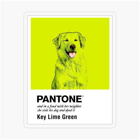 Key Lime Green Dog (Bright variant) by ohdaintyduck | Redbubble | Lime green, Key lime, Lime