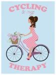 Cycling Woman Motivational Poster Free Stock Photo - Public Domain Pictures