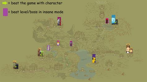 Steam Community :: Guide :: Castle Crashers FULL map + Character Locations