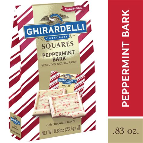 GHIRARDELLI Peppermint Bark Chocolate Squares, .83 OZ Bag – Walmart Inventory Checker – BrickSeek