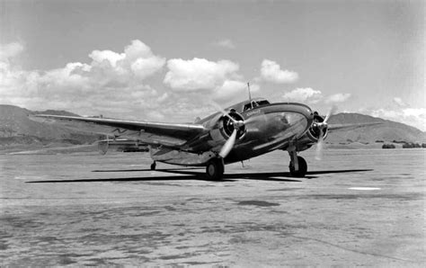 transpress nz: Lockheed Lodestar at Paraparaumu airport