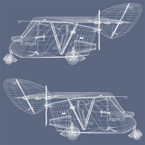 Waterman Aerobile 3D Model Blueprints | Download the Detaile… | Flickr