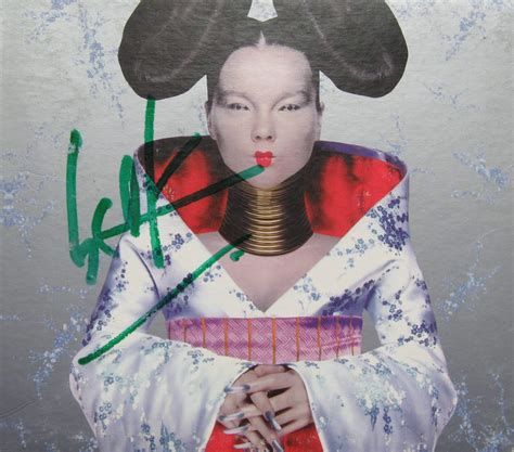 Bjork: "Hand Signed "Homogenic" CD"