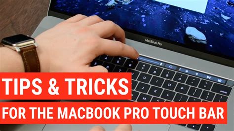 25 tips & tricks for the MacBook Pro Touch Bar