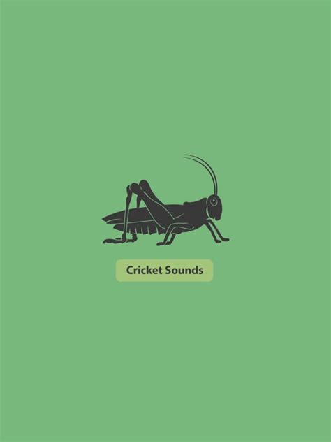 Cricket Sounds on the App Store