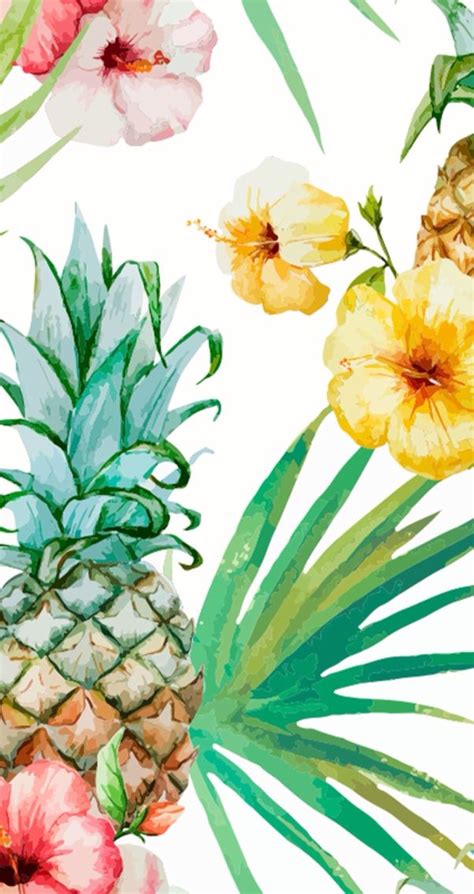 Wallpaper | Pineapple wallpaper, Tropical wallpaper, Iphone wallpaper