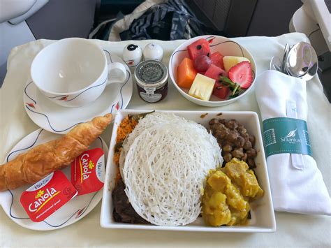 SriLankan Airlines Business Class Review: Best meal at 37000 feet ...