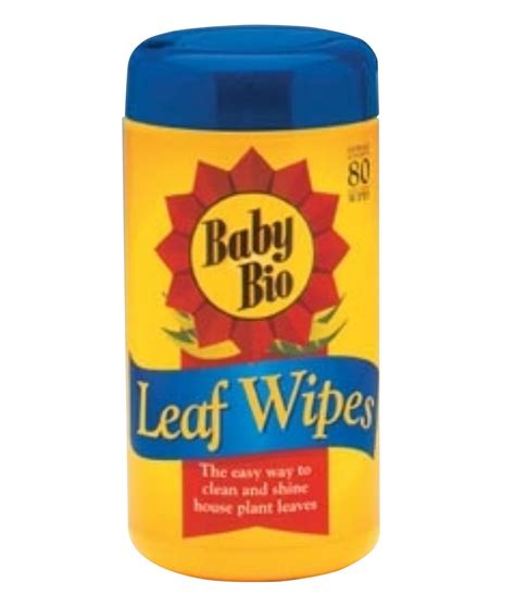 Baby Bio Leaf Wipes, Pack of 80 | Departments | DIY at B&Q