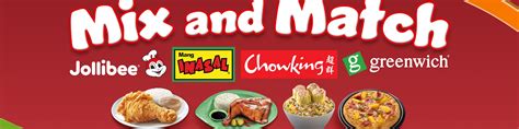 CityMall Bocaue Mix & Match Jollibee, Mang Inasal, Chowking & Greenwich delivery in Bocaue ...