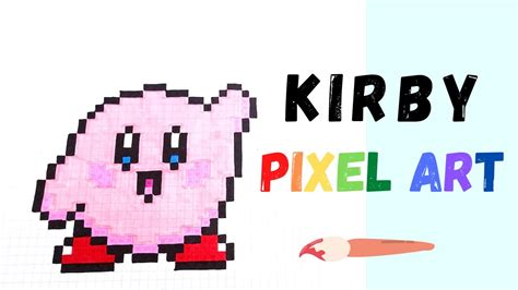 Pixel Art - How to Draw KIRBY! - YouTube