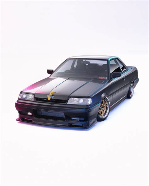 Virtual R31 Nissan Skyline Goes Slammed Bananas Over Inexpensive Shiba ...