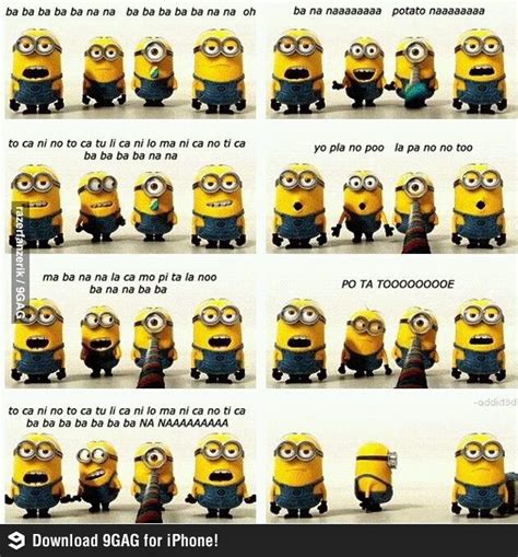 Pin by KristenNotWiig on Odds and Ends I like | Minions banana song ...