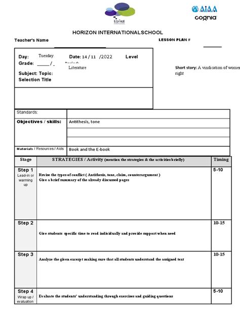 New Lesson Plan 2022-2023 Term 2 3 | PDF