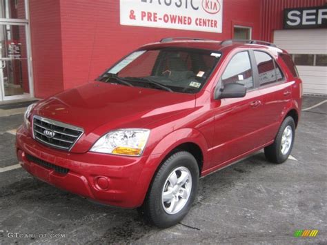 2008 Spicy Red Kia Sorento LX #43185020 Photo #4 | GTCarLot.com - Car Color Galleries