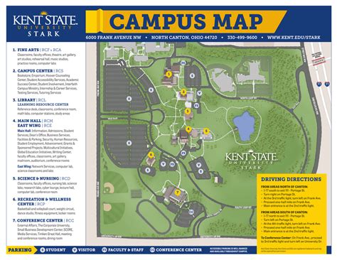 Kent State University Campus Map – Map VectorCampus Map