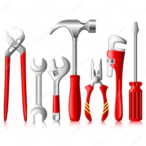 Mechanical Tools — Stock Vector © stockshoppe #19366463