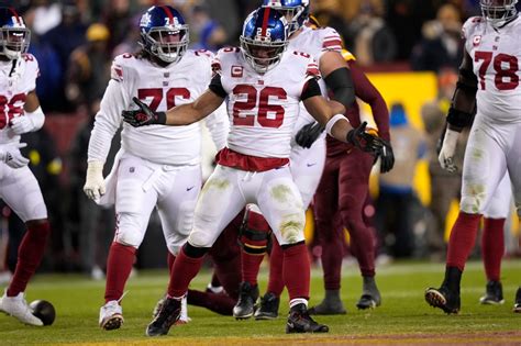 Saquon Barkley put Giants on his back when it mattered most