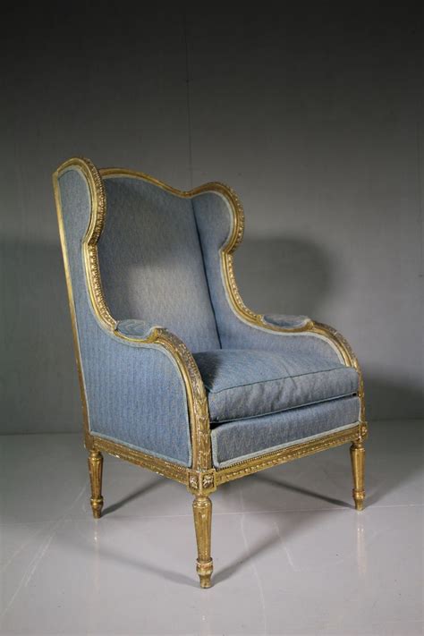 Beautiful English 19th Century Gilt Antique Armchair | Antique ...