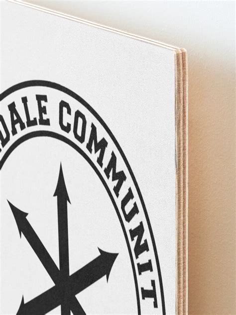 "Greendale Community College Logo" Mounted Print by Bevatron | Redbubble