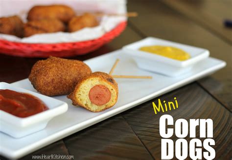 Mini Corn Dogs Recipe