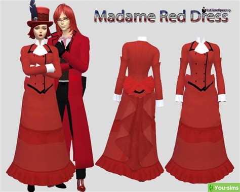 Скачать A set of clothes dark Butler от KsKSimsKreator к Sims 4 - You-sims