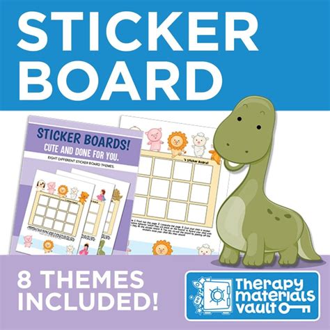 Sticker Board Collection - 8 Themes Included | TMV