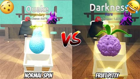 [Fruit Battlegrounds] Fruit Pity Vs Normal Spin - YouTube