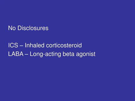 PPT - The Long-Acting Beta Agonist: Asthma Therapeutic Friend or Foe ...