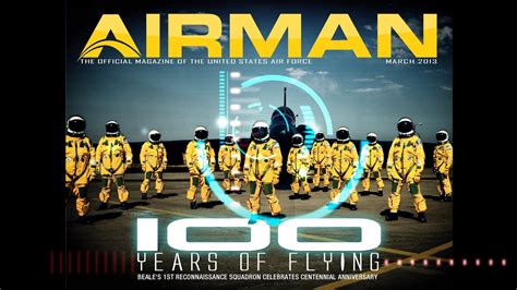 Airman Magazine March 2013 Cover Video - YouTube