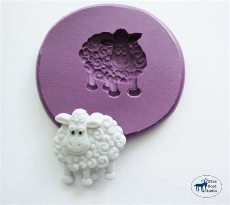 Sheep Mold Farm Animal Mold Silicone Mold Polymer Clay - Etsy | Silicone molds, Polymer crafts ...