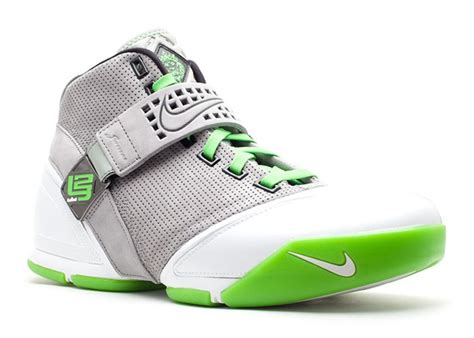 Zoom LeBron 5 'Dunkman' - Nike - 317253 002 - mdm grey/mdm gry-mn grn ...