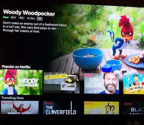 The live-action Woody Woodpecker movie is now available on Netflix. # ...