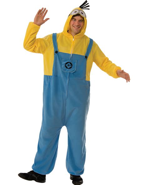 Despicable Me 3 Minion Men's Hooded Costume