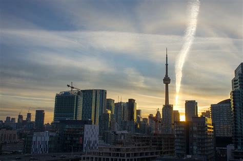 Toronto skyline on Behance