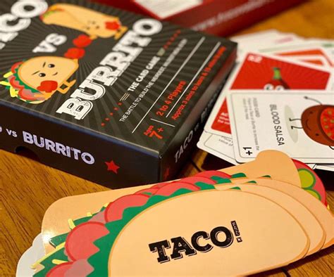 Taco Vs Burrito Card Game