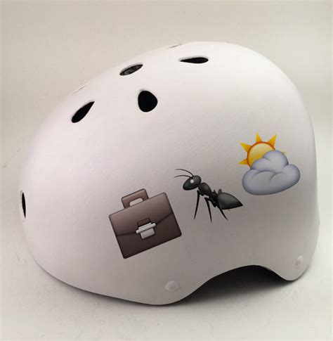 Emoji Bike Helmet | Inkwell Helmets