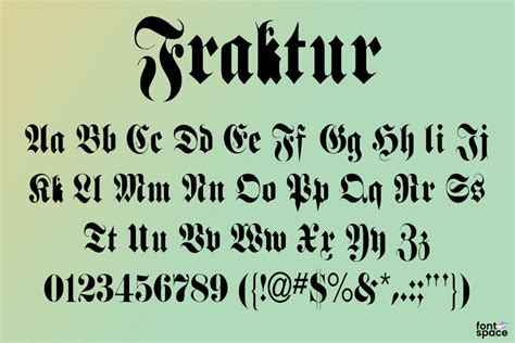 Fraktur Font | Digital Type Foundry | FontSpace