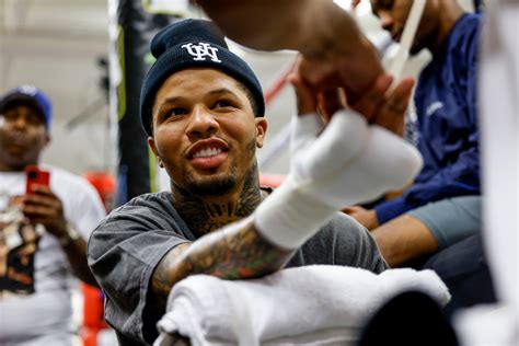 Gervonta Davis Las Vegas Medien-Training - Zitate und Fotos