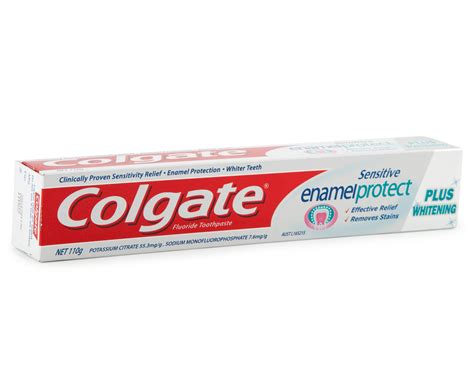 3 x Colgate Sensitive Enamel Protect Whitening Toothpaste 110g | eBay