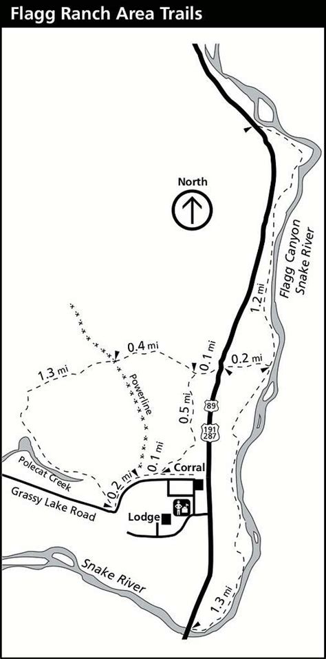 NPS grand-teton-flagg-ranch-trail-map - PICRYL Public Domain Search